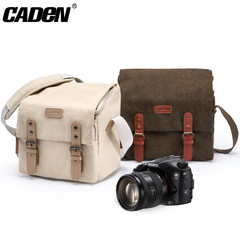 CADeN Carden shoulder canvas camera bag Canon anti-theft photography bag Japanese casual retro micro-SLR bag
