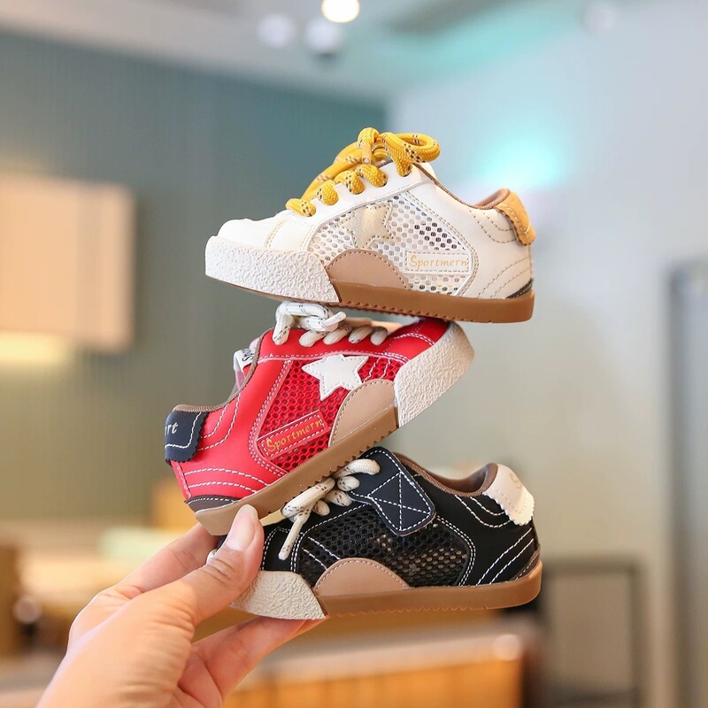 Children's Star Mesh Breathable Walking Shoes 2026 Summer New Soft Sole Versatile Sports Casual Shoes for Boys and Girls Children's Star Mesh Breathable Walking Shoes 2026 Summer New Soft Sole Versatile Sports Casual Shoes for Boys and Girls