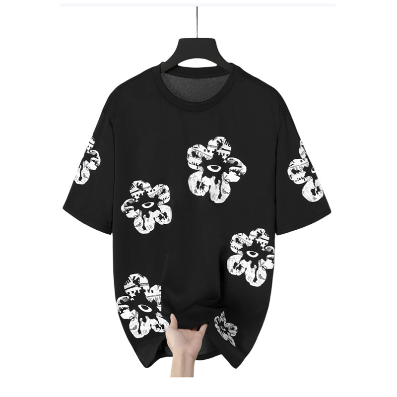 Cross-Border European and American New Mexican Summer Shirt Printed Short-Sleeved Men's Sports Loose Casual Outdoor Fashion Men