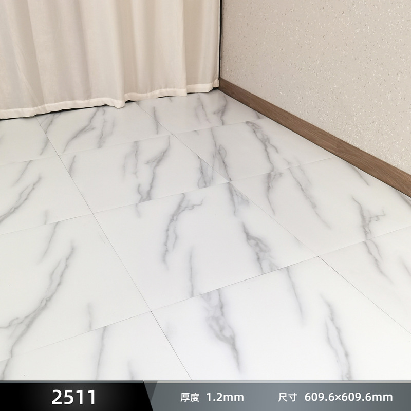 Pvc自己接着床貼り付け問屋用模造タイル石紋防水耐摩耗難燃リフォーム石プラスチック床革|undefined