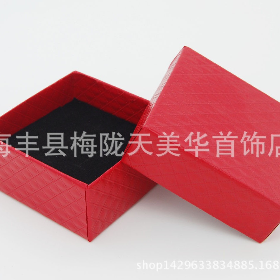 专柜高档 饰品商城 专用盒装 首饰盒批发 公主盒 项链盒 礼品盒子