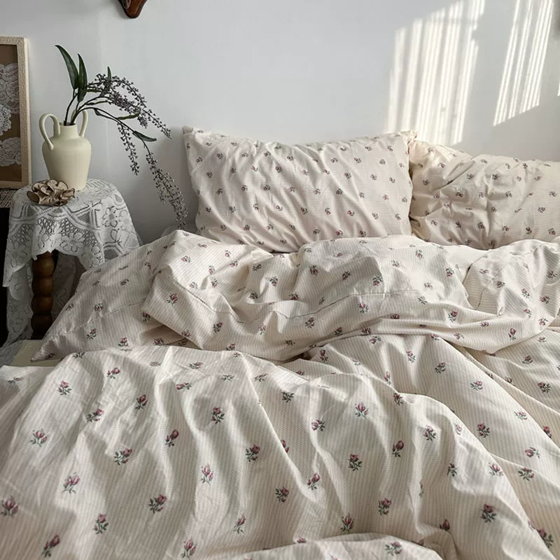 Bed Linen Set, Student/internet-celebrity Style, 3–4 Piece, Multiple Patterns, 1.2–2.4 m