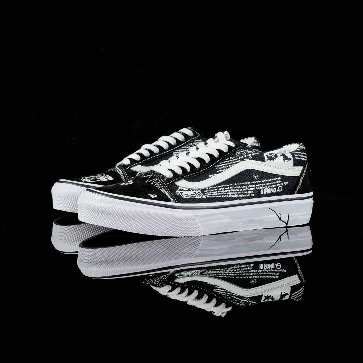 Wans Anaheim FOG zapatos de lona de verano nuevos zapatos de tela plana de hombre respirado vulcanizado zapatos casuales