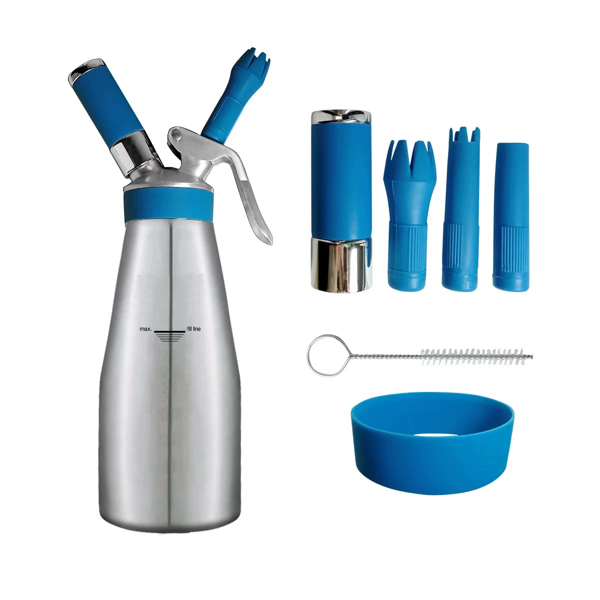 Нержавеющая сталь кремовый пистолет пенообразователь