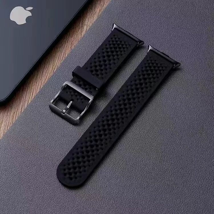 Zhihui Huawei fit4 時計ストラップ夏のメッシュ通気性シリコンストラップ男性と女性のスポーツ通気性リストバンドに適しています|undefined