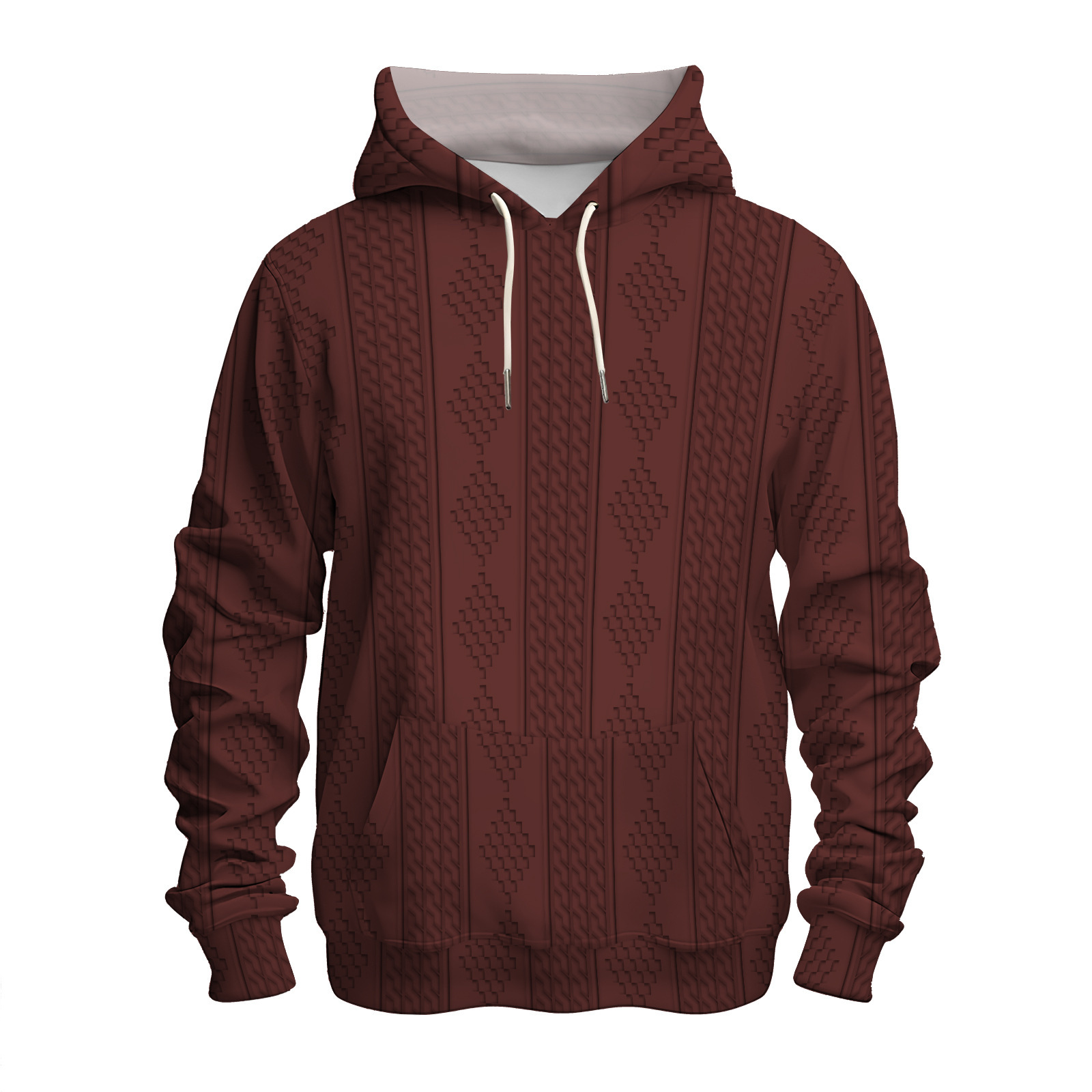 Suéter de color sólido de estilo minimal neutro, vitalidad juvenil, estilo universitario, suéter con capucha con cordón casual MC11