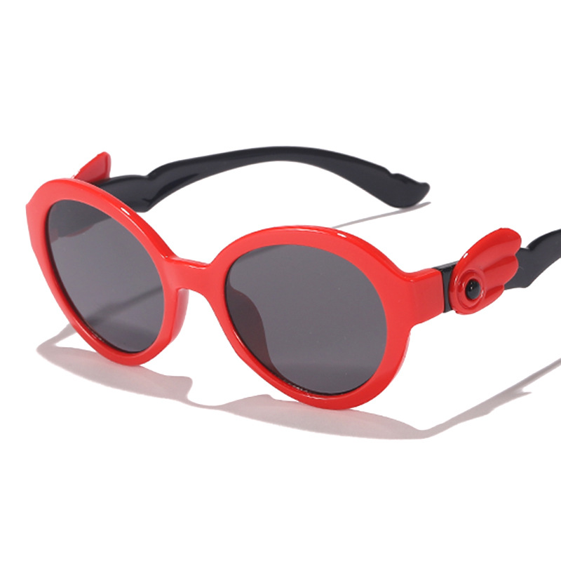 Gafas de Sol de dibujos animados para niños alas divertidas para niños y niñas gafas de sol polarizadas a prueba de rayos UV gafas a prueba de sol para niños personalizadas