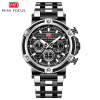 Waterproof men's watch for leisure, quartz watches, men's steel belt, swiss watch