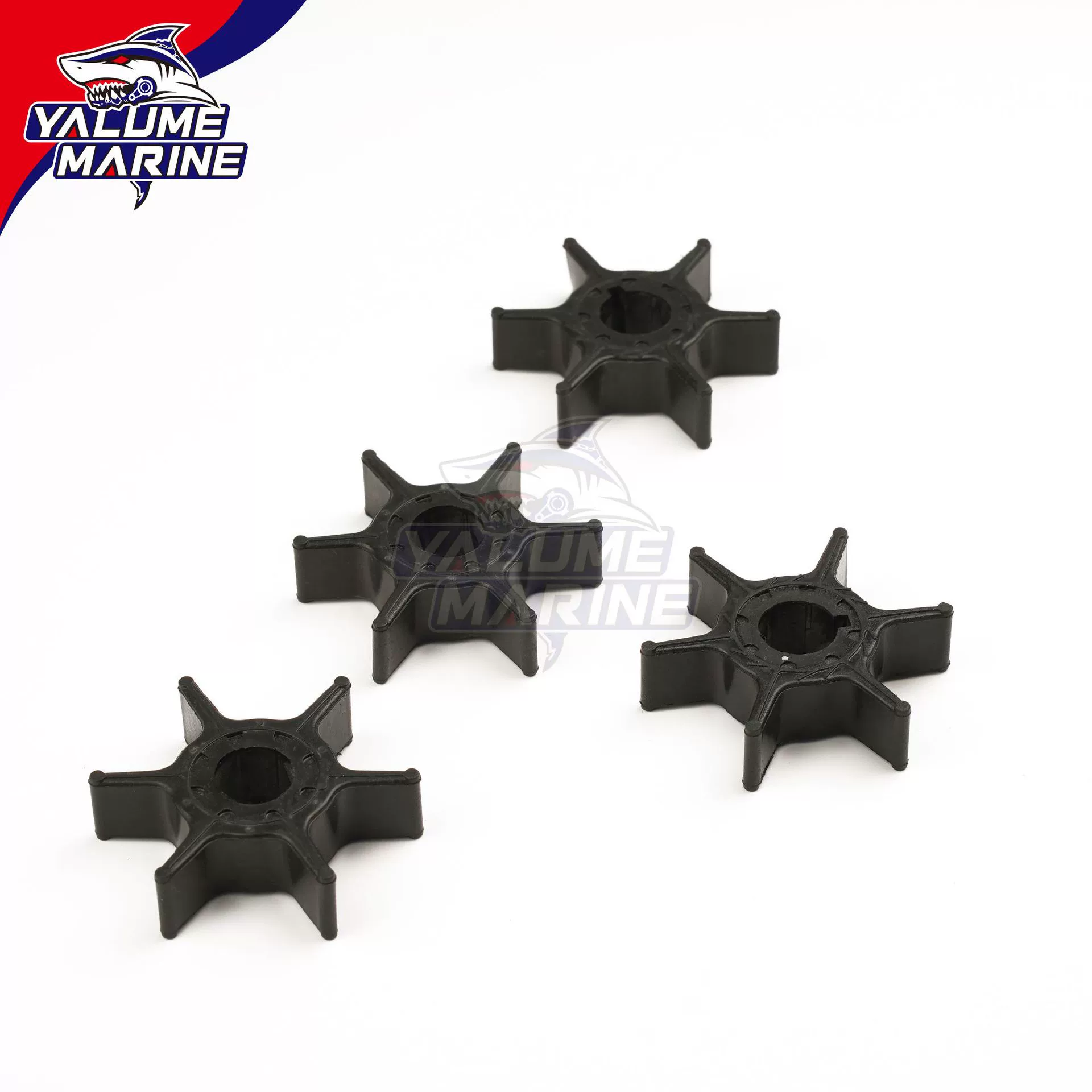 Применимо для Yamaha 2 импульса 4 импульса 9,9-15 лошадиных сил наружный насос резинового рабочего колеса 63V-44352-02