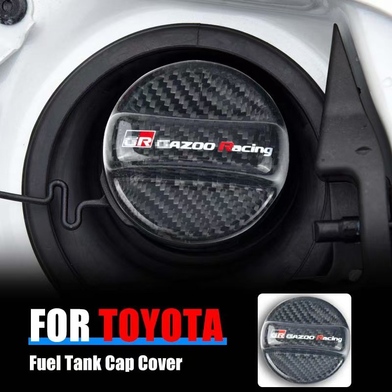 Cross-border dedicated car outer fuel tank cap dry carbon fiber fuel tank cap suitable for BMW Honda Toyota fuel cap modification
