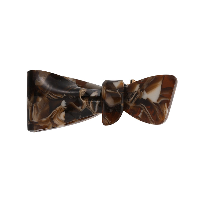 Retro Bow Knot Acetic Acid Sheets Stoving Varnish Hair Clip 1 Piece display picture 15