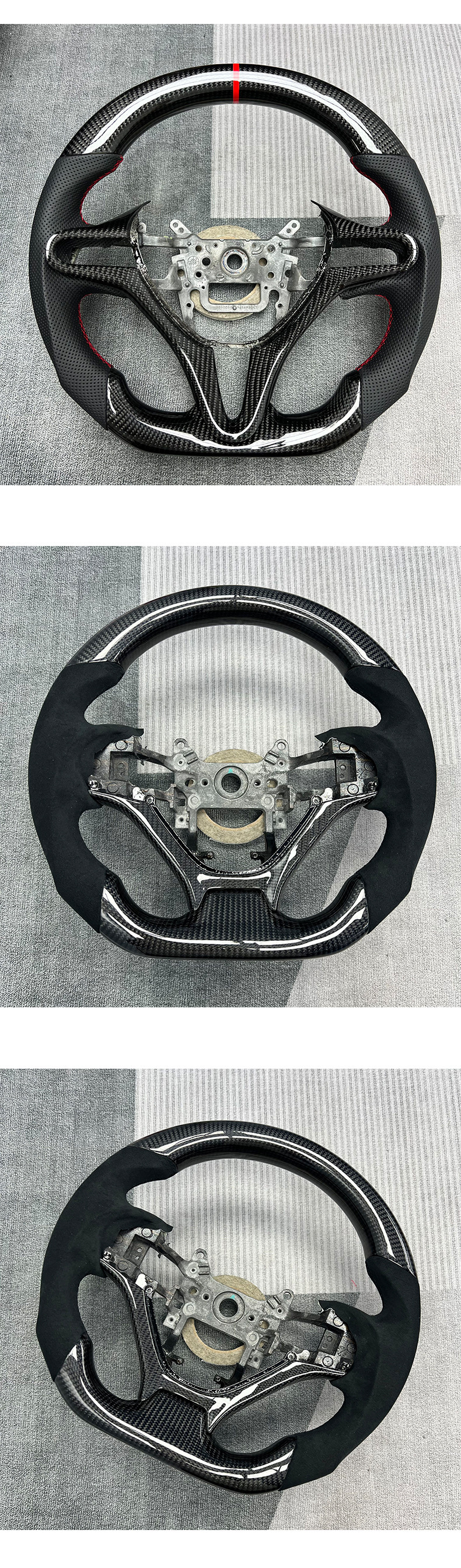 Car Steering Wheel Customization Is Suitable for Honda 8Th and 9Th Generation Civic, Supports Full Series Customization of Carbon Fiber Steering Wheels