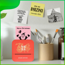 AI高清错题打印机迷你喵喵小型照片学生作业手账抄题器标签机包邮