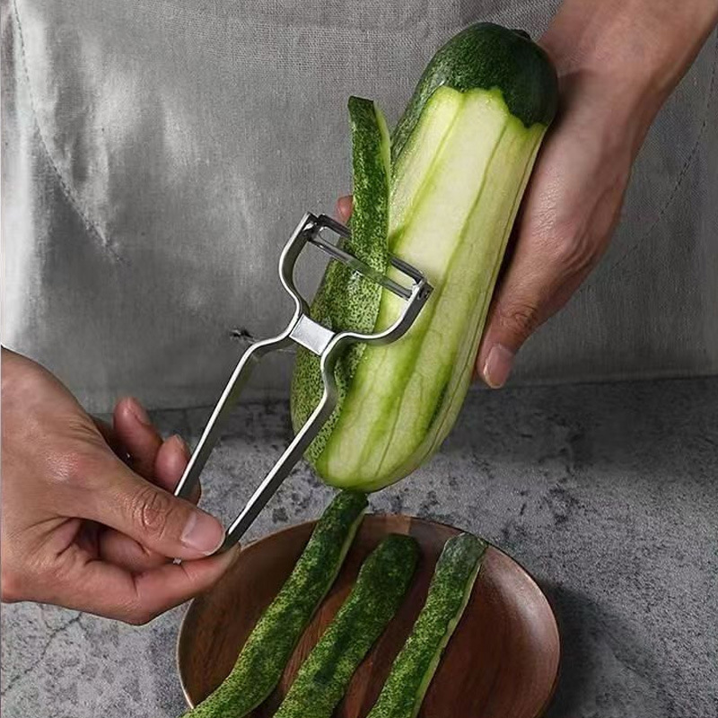 Nuevo cuchillo de peeling de acero inoxidable cuchillo de raspado de frutas multifuncional cuchillo de raspado doméstico cuchillo de raspado de cocina al por mayor