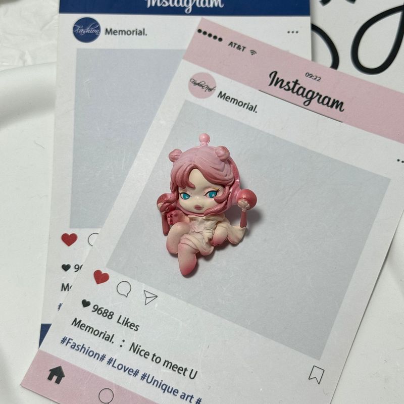 SPバブルマート改造人形、キュートでトレンディなフィギュア、おもちゃ、人形、DIYブラインドボックス、携帯電話チェーンオーナメント、ギフト、卸売商品|undefined