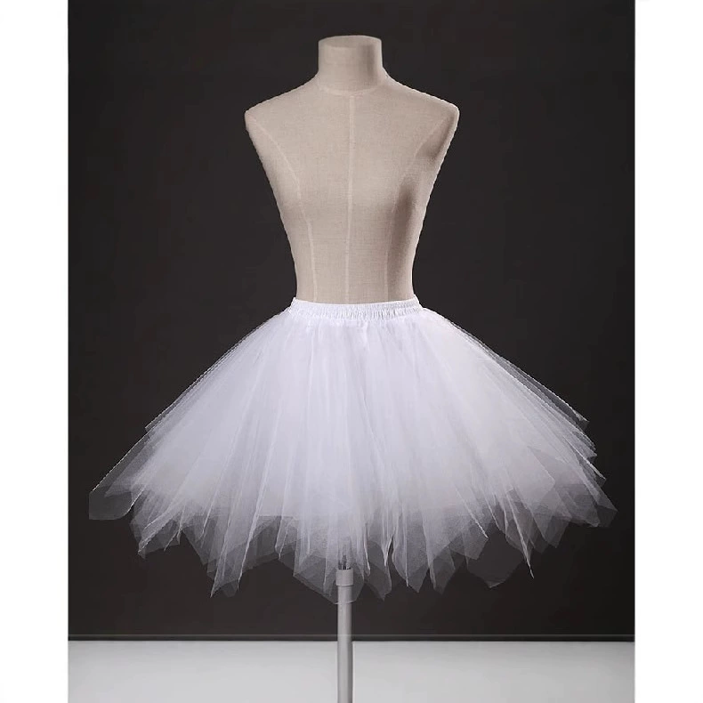 Новая европейская и американская разноцветная многоцветная юбка без костей, юбка-пачка, юбка для свадебного платья