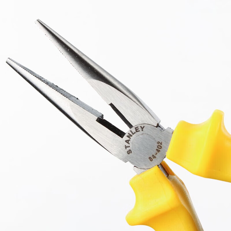 STANLEY 84-402-23 pinzas de punta de mango de dos colores 6 pulgadas