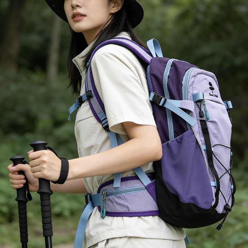 Transfronterizo nuevo multifuncional al aire libre mochila de montaña acampada de gran capacidad mochila de senderismo ligera mochila deportiva al por mayor