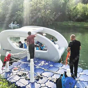 Vancen Russian Water Inflatable Yacht Kart Boat House Solar Electric Yacht Water Yacht