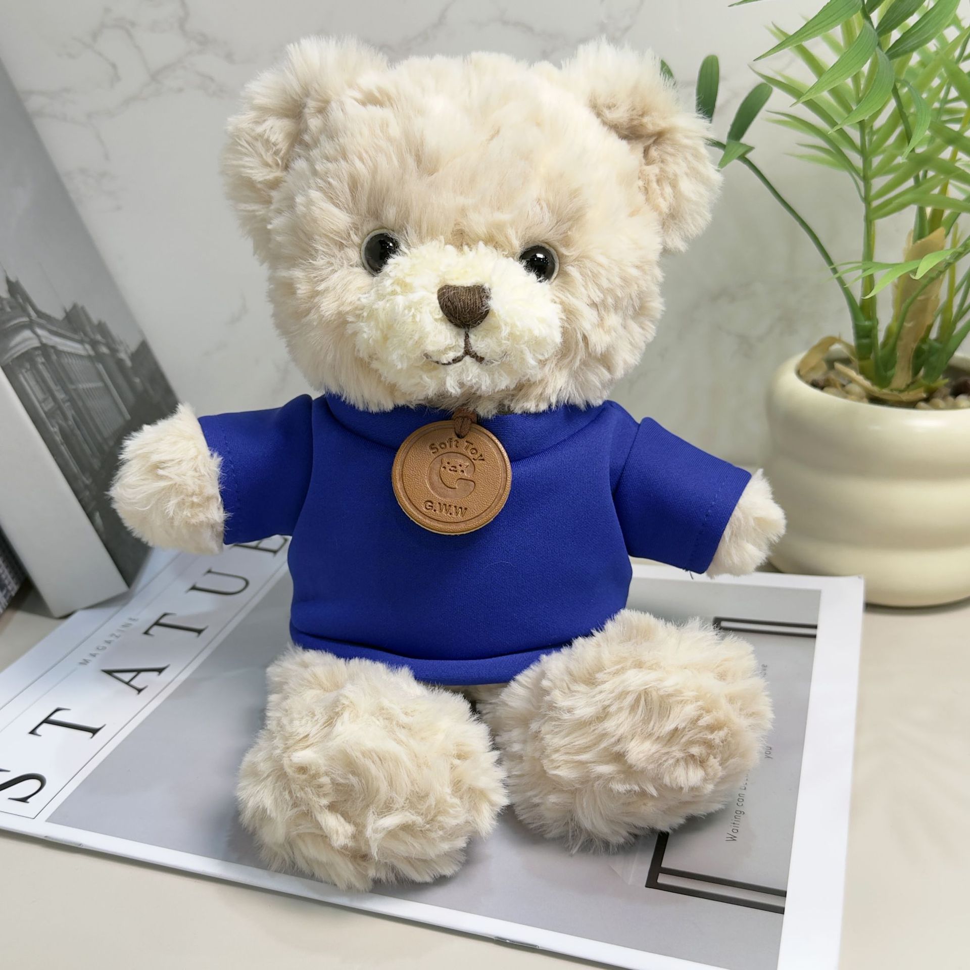 Vestido Teddy Bear suéter Teddy Bear camiseta actividad regalo juguete de peluche impresión LOGO