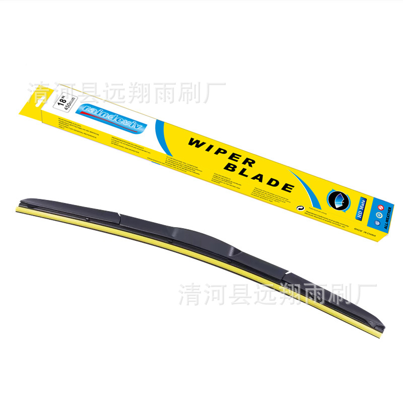 热销通用款三段式汽车雨刷五节款雨刮器Hybrid Windshield Wipers