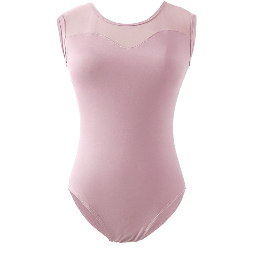 Ballet práctica ropa clasificación danza mono sin mangas gimnasia Adulto Femenino danza clásica entrenamiento básico cuerpo mono