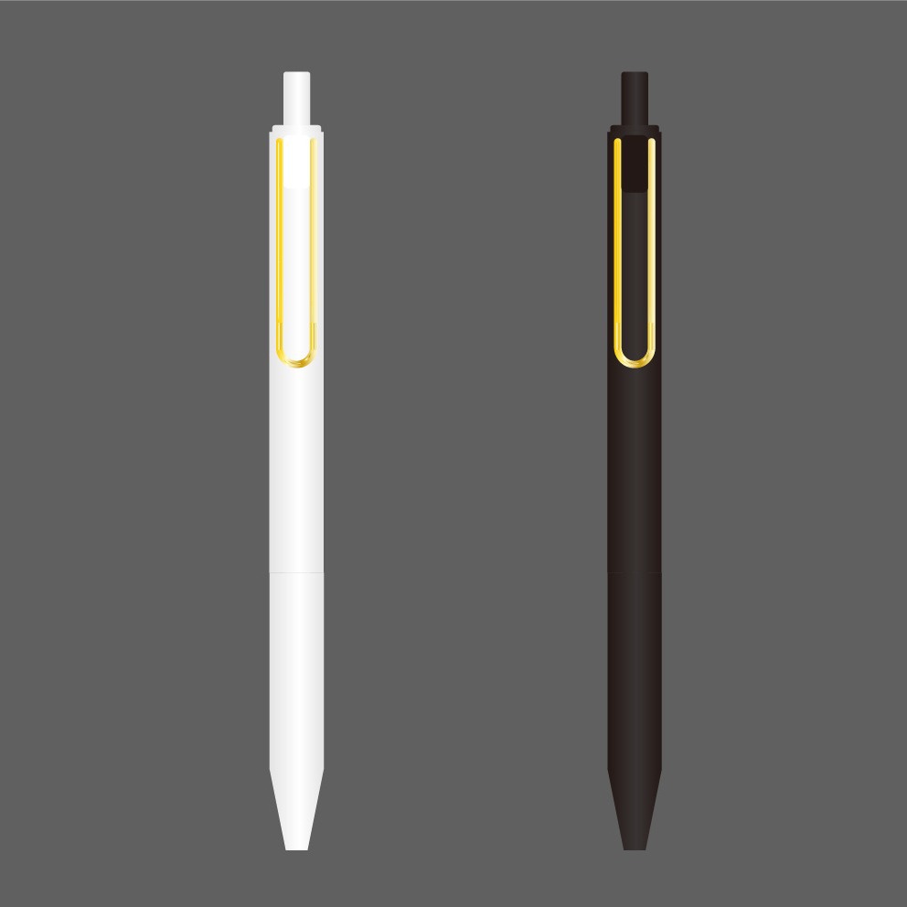 Manufacturer Wholesale White Gel Pen Printable Logo Gift Pen Acrylic Cartoon Pen Water-Based Iron Hook