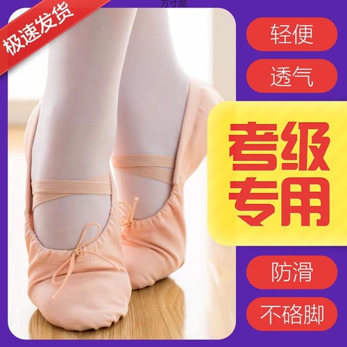 Children's dance shoes soft soled dance shoes for girls practice shoes for adults yoga shoes for young children ballet shoes for boys cat claw shoes