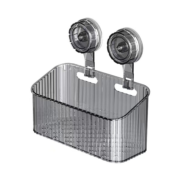 Kitchen suction cup storage box onion