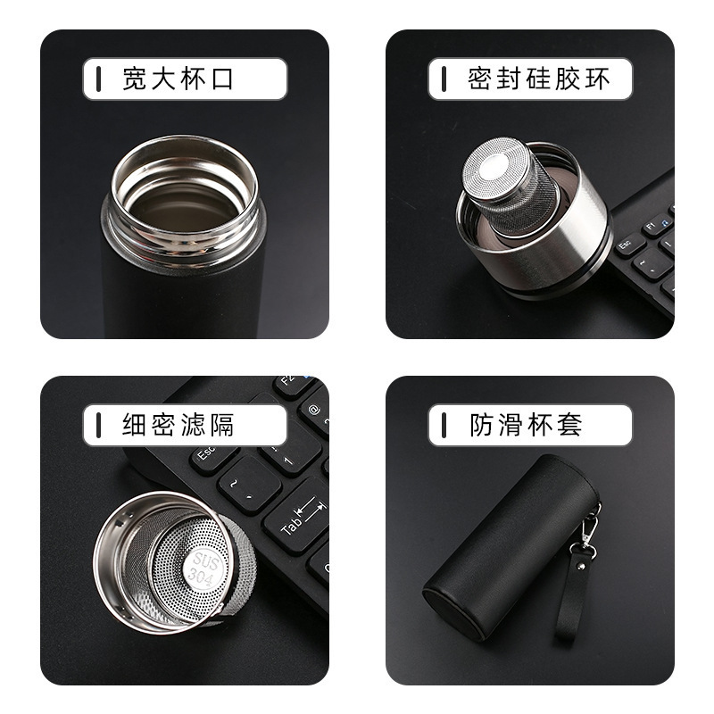 新しい父の日茶水分離 316 ステンレス鋼魔法瓶カップメンズハイエンドビジネスギフトセットティーカップ|undefined