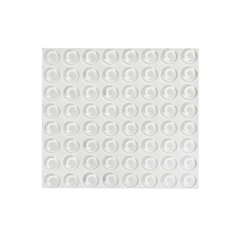 Anticolisión de partículas pegatinas muebles antideslizante mudo amortiguador de silicona transparente