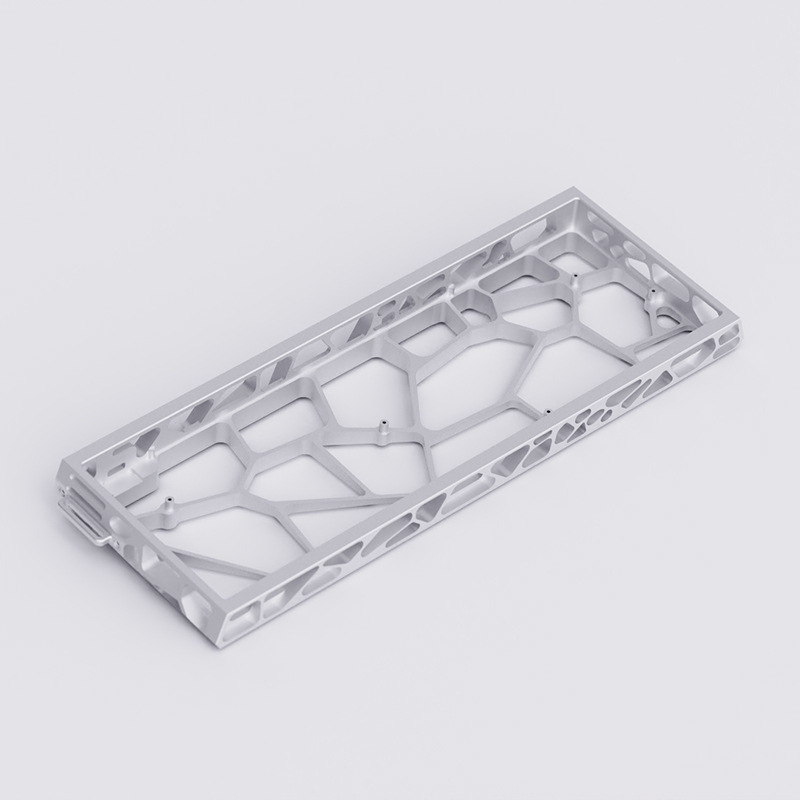 Wholesale Gh60 Aluminum Alloy Hollow Shell Modified for Wooting/Mad60/Ev63 Magnetic Switch Keyboard Cnc Aluminum Case