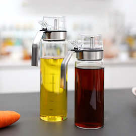 玻璃油壶防漏家用厨房大号容量装油倒油罐香油调味料小瓶醋酱油瓶