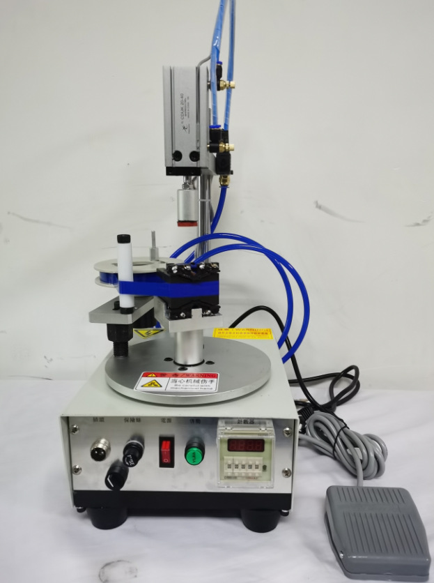 1000RS磁环线圈外围胶机变压器半自动包胶机磁芯半自动包胶机