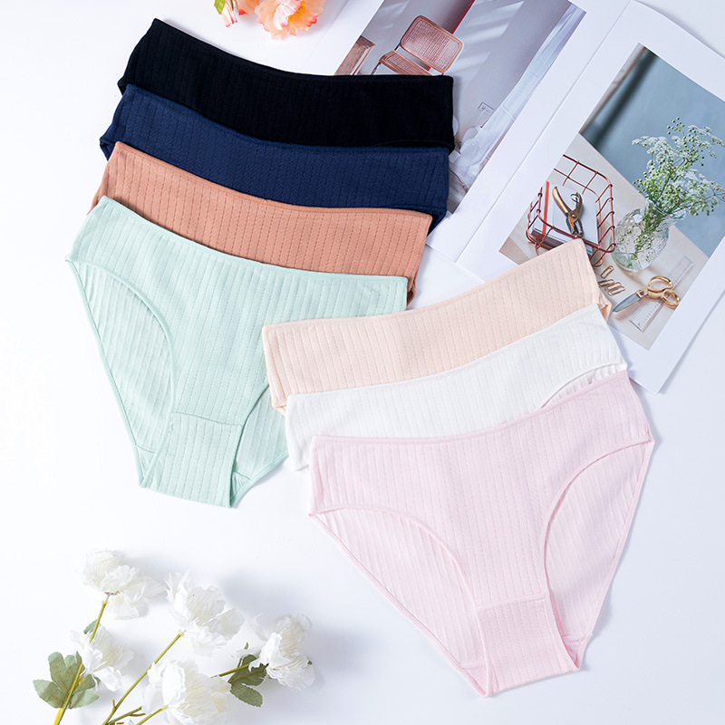 Ropa interior de mujer transfronteriza de comercio exterior al por mayor ropa interior de mujer simple algodón puro transpirable imitación sin costuras ropa interior deportiva women pant