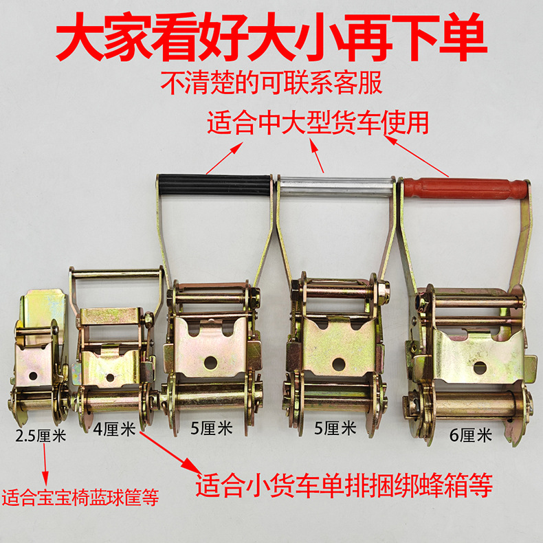 Cargo Lashing Straps Ratchet Tie Down Straps