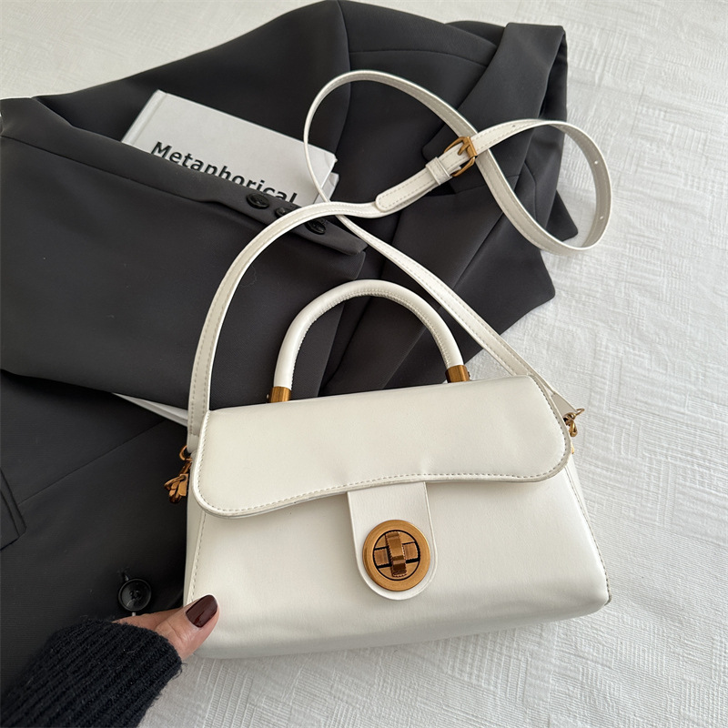 2024 Tide Commuting One Shoulder Bag Retro Bag invierno nuevo versátil portátil nuevo otoño invierno multifuncional