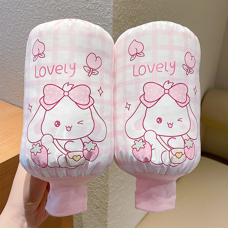 儿童袖套卡通防水防油防污秋冬羽绒服专用护衣套袖宝宝男女孩袖筒|undefined