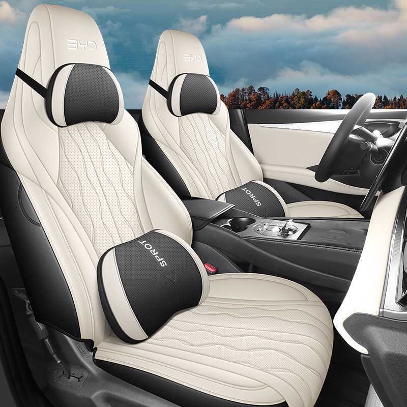 Full Set Perforated | BYD Modelə uyğun (Original) oturacaq örtükləri - white