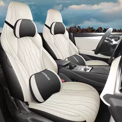BYD seal 06GT special seat | Modelə uyğun (Original) oturacaq örtükləri - snow-white-deluxe-edition-remarks-model-year-rear-half-package