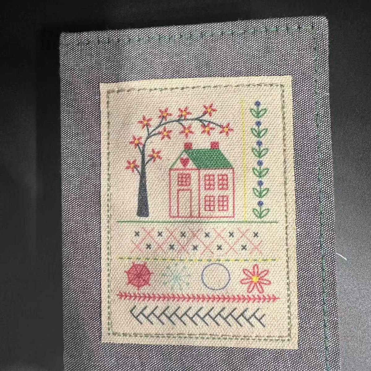 Новые кросс-бортные товары Stich книга Игла и нитка книга Игла и нитка лист книга Лен DIY Игла и метод книга