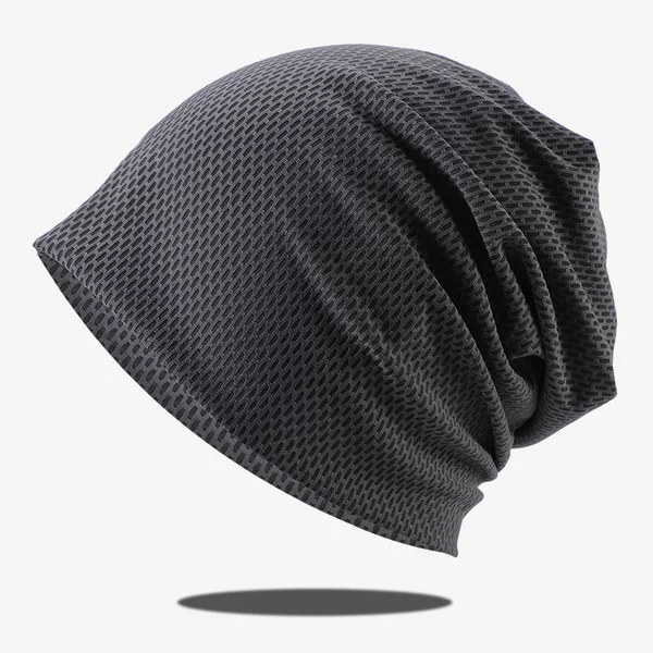 Hat Men's Breathable Running Thin Turban Sweat-Absorbent Sports Fitness Summer Hood Outdoor Quick-Drying Sweat-Guided Turban Hat