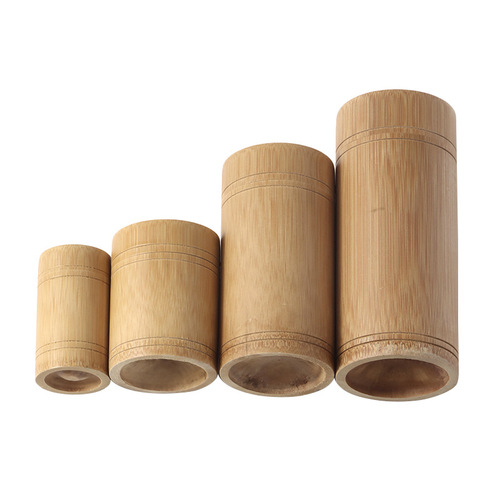 Sealed tea barrel/tube travel portable bamboo tube incense tube bamboo tea can tea tube packaging sealed can