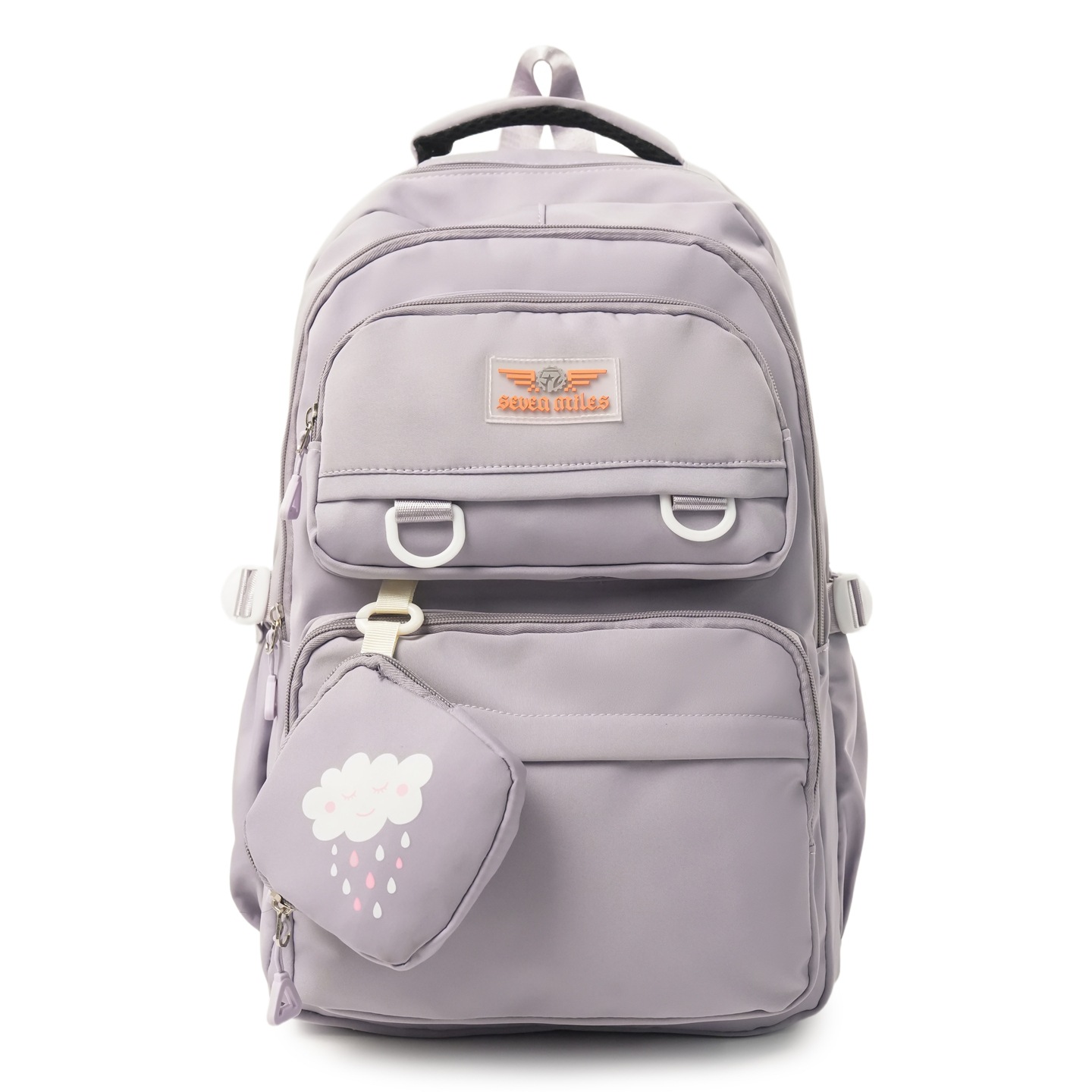 Mochila de reducción de carga de estudiantes de secundaria de gran capacidad, explosión de niños, 4 - 6 grados, mochila de espalda ligera, mochila de reducción de presión para mujeres image 12