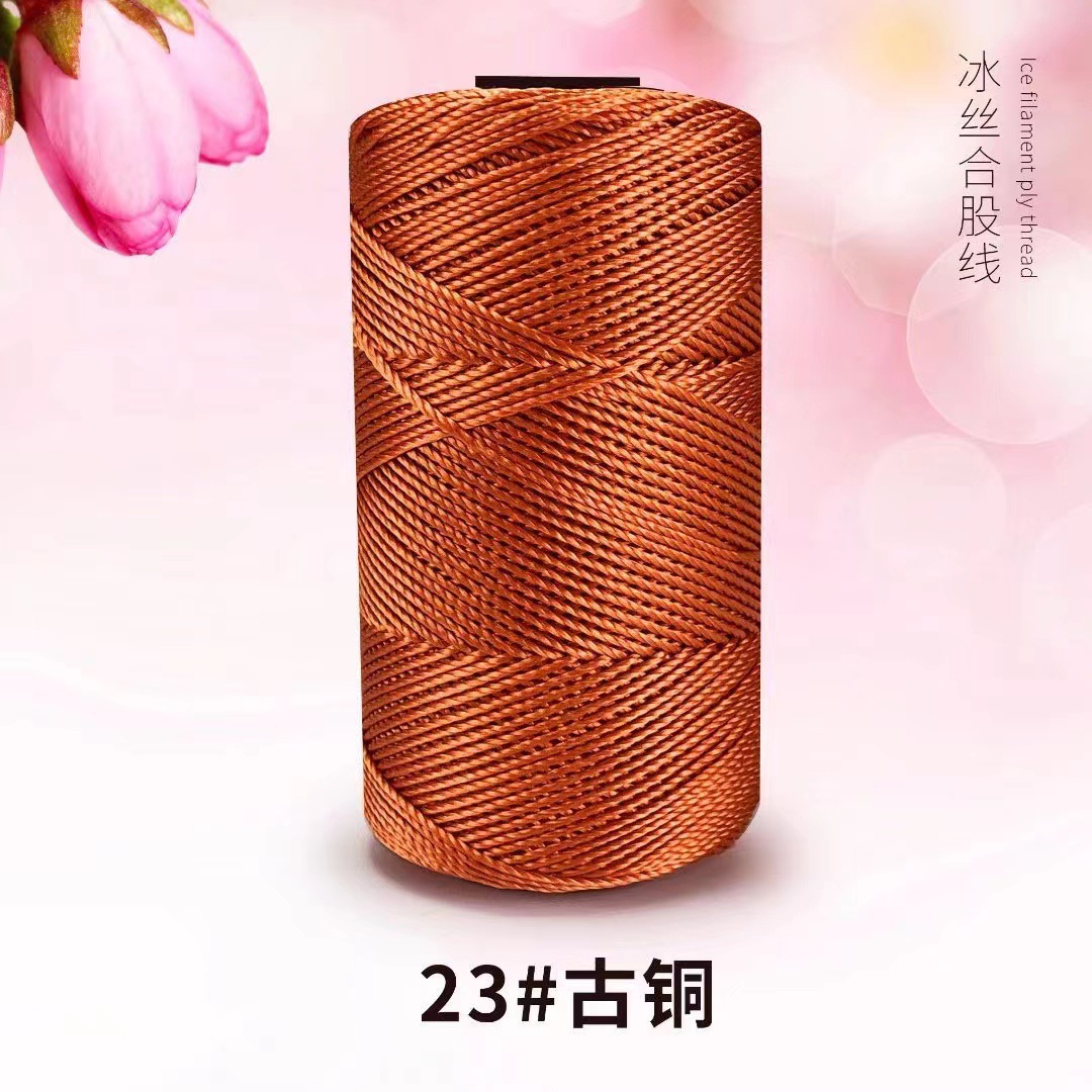 Hilo para Crochet de 3 Hebras de Nylon para Tejido a Mano