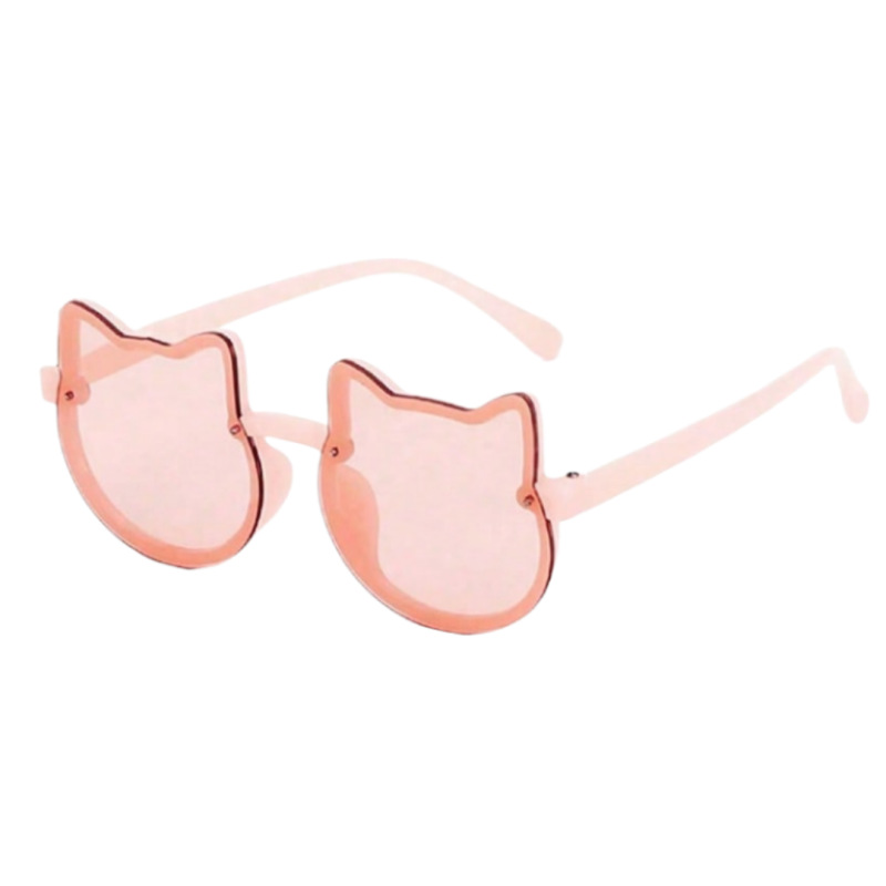 Nuevas gafas de sol infantiles con lazo de Raine, gafas de sol con forma de gato, gafas de sol para niñas, protección UV
