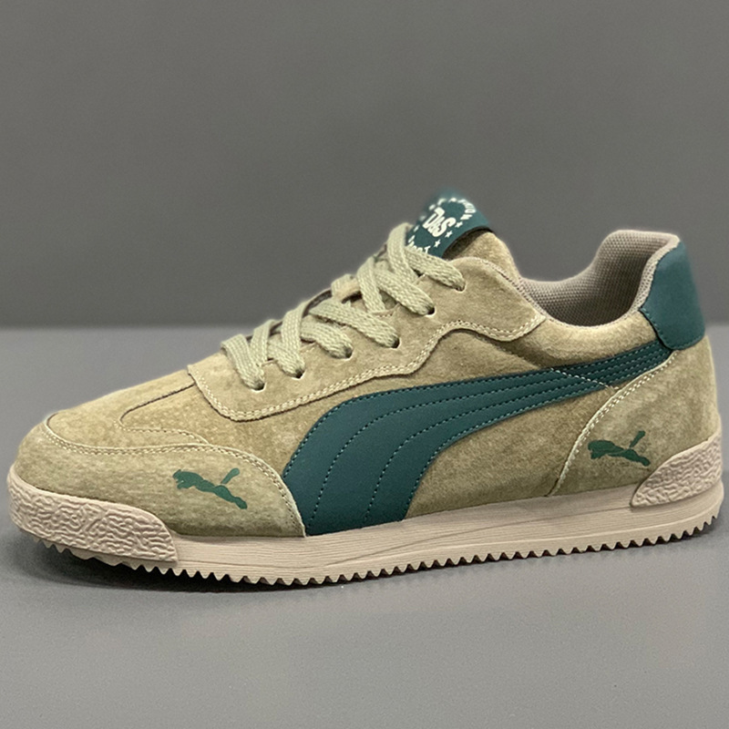 European Men's Shoes 2025 New Winter Casual Low-Top Trendy Versatile Casual Sneakers Soft Sole Non-Slip Training Shoes