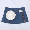 Fabric fan-shaped blue
