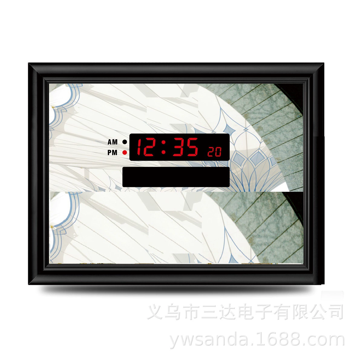 FAJ-L4030B обновленный матричный дисплей, светодиодная цифровая трубка, напоминание о времени, цифровой вечный календарь, многофункциональный