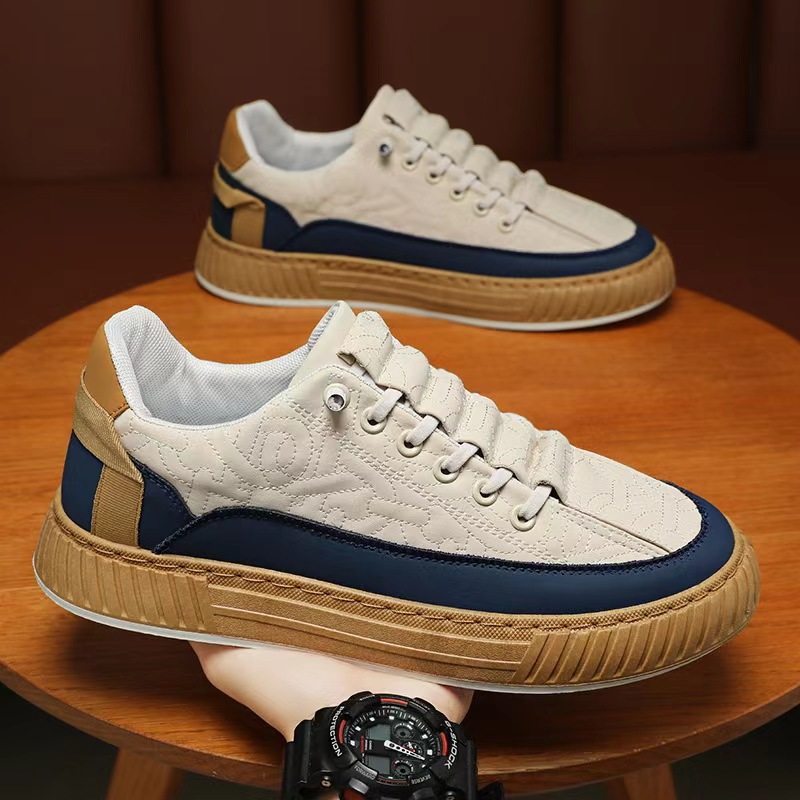 Step on Herbst 2024 Neue Jugendsportschuhe für Herren mit dicker Sohle, rutschfest, vielseitig einsetzbar, für Arbeit und Freizeit_voghion.com